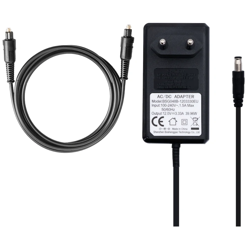 Volkano Televisions Volkano Power Supply and 1.2m Toslink Cable Bundle