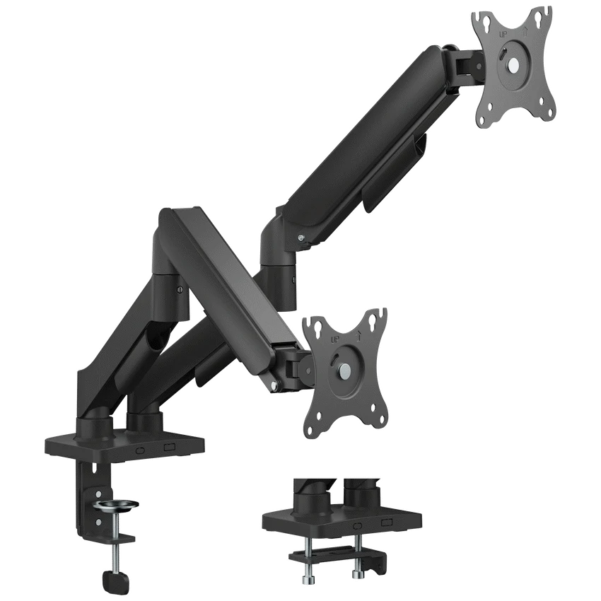 Volkano Televisions Volkano Steel Series Full Motion Dual Monitor Desk Mount 17" - 32"
