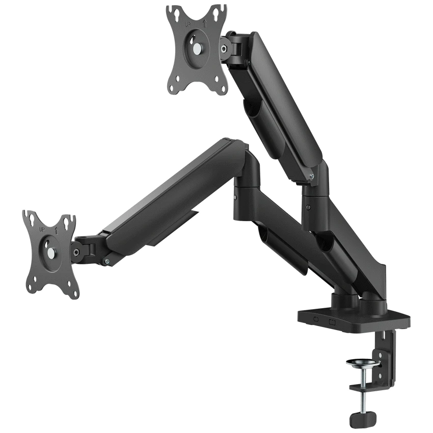 Volkano Televisions Volkano Steel Series Full Motion Dual Monitor Desk Mount 17" - 32"