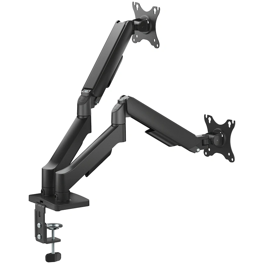 Volkano Televisions Volkano Steel Series Full Motion Dual Monitor Desk Mount 17" - 32"