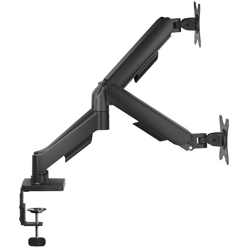 Volkano Televisions Volkano Steel Series Full Motion Dual Monitor Desk Mount 17" - 32"