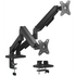 Volkano Televisions Volkano Steel Series Full Motion Dual Monitor Desk Mount 17" - 32"