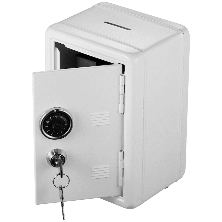 Volkano Toys and games Volkano Kids Iron Series Money Saving Vault - White