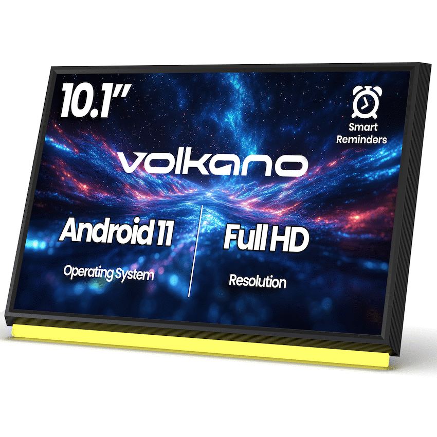 Volkano Volkano Agenda Series Smart Calendar and Digital Photo Frame  10" - Black