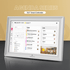 Volkano Volkano Agenda Series Smart Calendar and Digital Photo Frame 15.6" - White