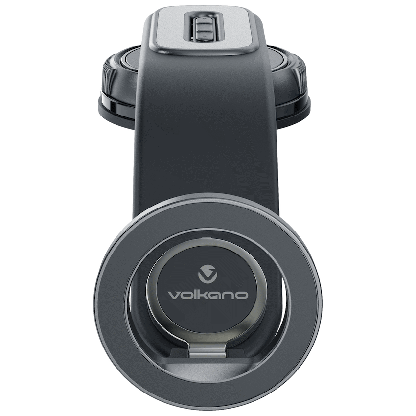 Volkano Volkano Arcmount Bendable Dash Mount Magnetic Phone Holder - Black