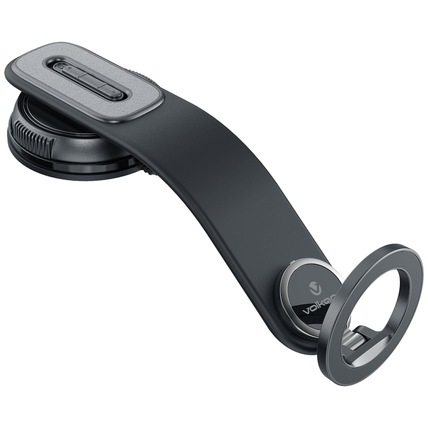 Volkano Volkano Arcmount Bendable Dash Mount Magnetic Phone Holder - Black