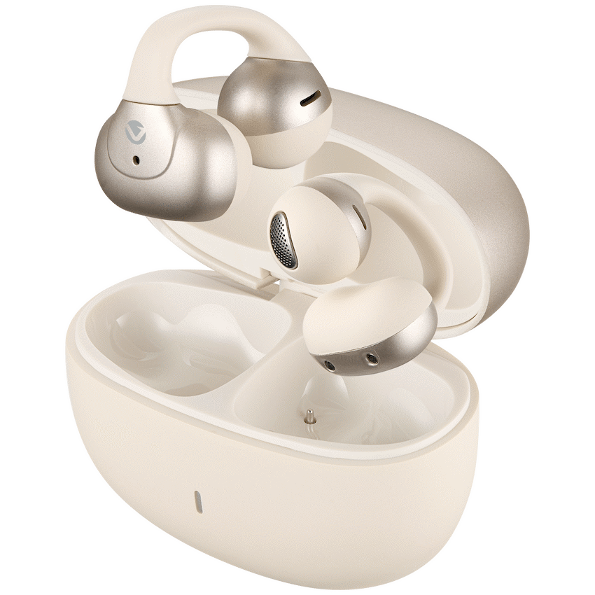 Volkano Volkano Blitz Series Clip OWS Earphones with Wireless Charging - Nude