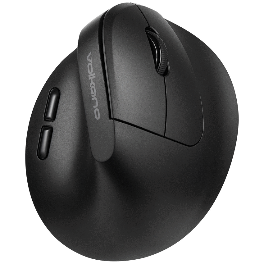 Volkano Volkano Curve Series Ergonomic Bluetooth Wireless mouse - Black