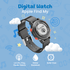 Volkano Volkano Kids Digital Watch with Apple Find My - 3ATM Waterproof (Anti-Lost) - Black
