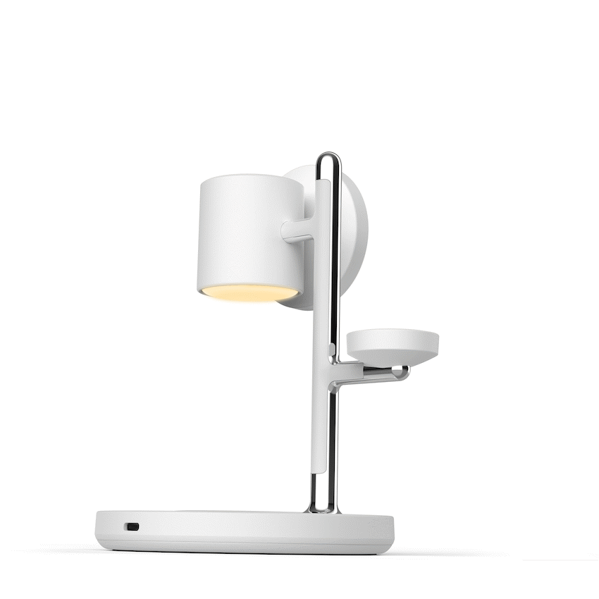 Volkano Volkano Lumen Series 3-in-1 Magnetic 25W Qi2.2 Wireless Charging Station - White
