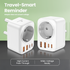 Volkano Volkano MultiVolt Series 2x USB-A + 2x USB-C adaptor SA Plug to multi travel socket 20Watt