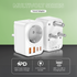 Volkano Volkano MultiVolt Series 2x USB-A + 2x USB-C adaptor SA Plug to multi travel socket 20Watt