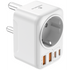 Volkano Volkano MultiVolt Series 2x USB-A + 2x USB-C adaptor SA Plug to multi travel socket 20Watt