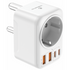 Volkano Volkano MultiVolt Series 2x USB-A + 2x USB-C adaptor SA Plug to multi travel socket 20Watt