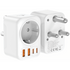 Volkano Volkano MultiVolt Series 2x USB-A + 2x USB-C adaptor SA Plug to multi travel socket 20Watt