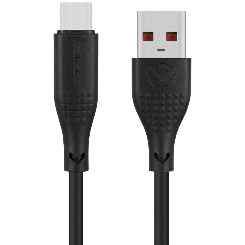 Volkano Volkano Nova Series USB A to USB C 100W 1.2m TPE cable- Black
