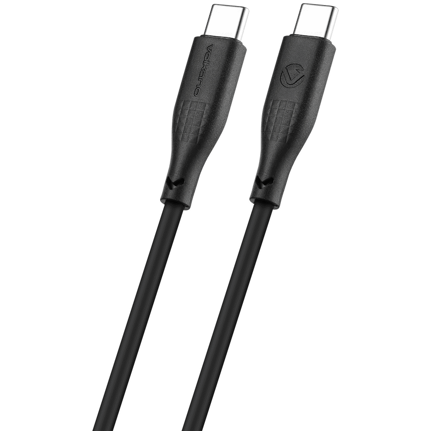 Volkano Volkano Nova Series USB C to USB C 100W 1.2m TPE cable-Black