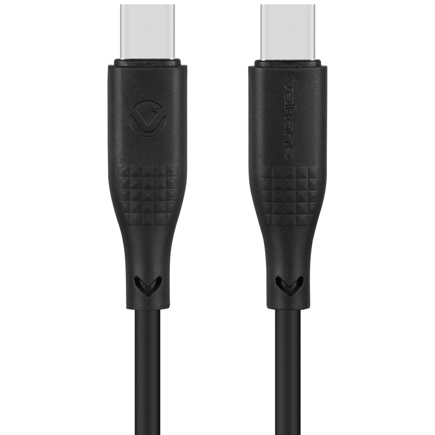 Volkano Volkano Nova Series USB C to USB C 100W 1.2m TPE cable-Black
