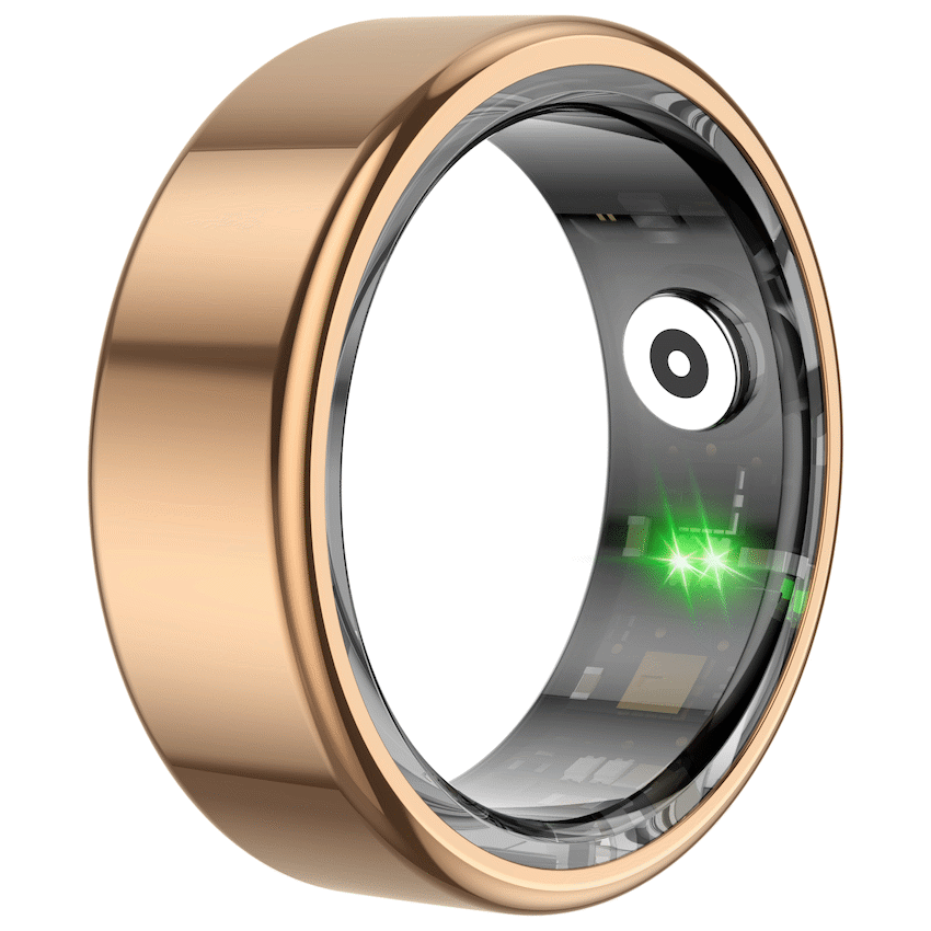 Volkano Volkano Ring Series Smart Ring With Charge Case - 18.3mm