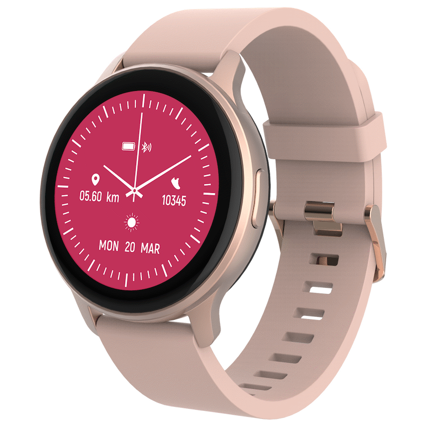 Volkano Wearables Volkano Active Tech Trend series Watch with heart rate monitor - Gold