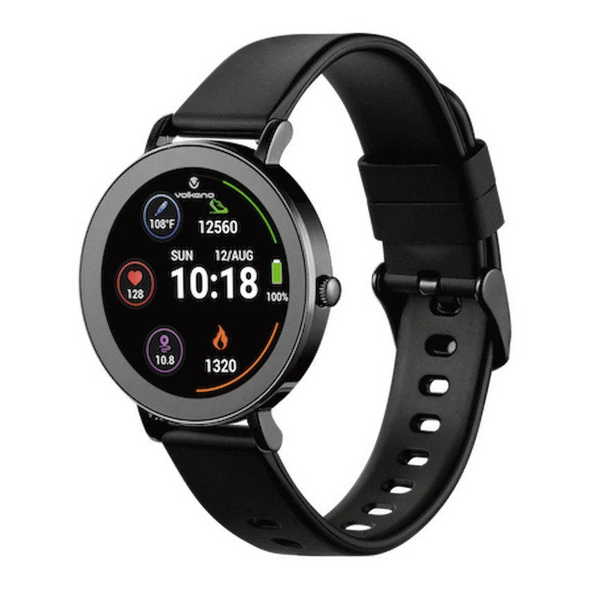 Volkano Wearables Volkano Aurora Series Ladies Smart Watch - Black