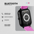 Volkano Wearables Volkano Chroma Series Smartwatch with Flamingo Pink Strap
