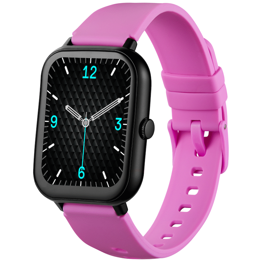 Volkano Wearables Volkano Chroma Series Smartwatch with Flamingo Pink Strap