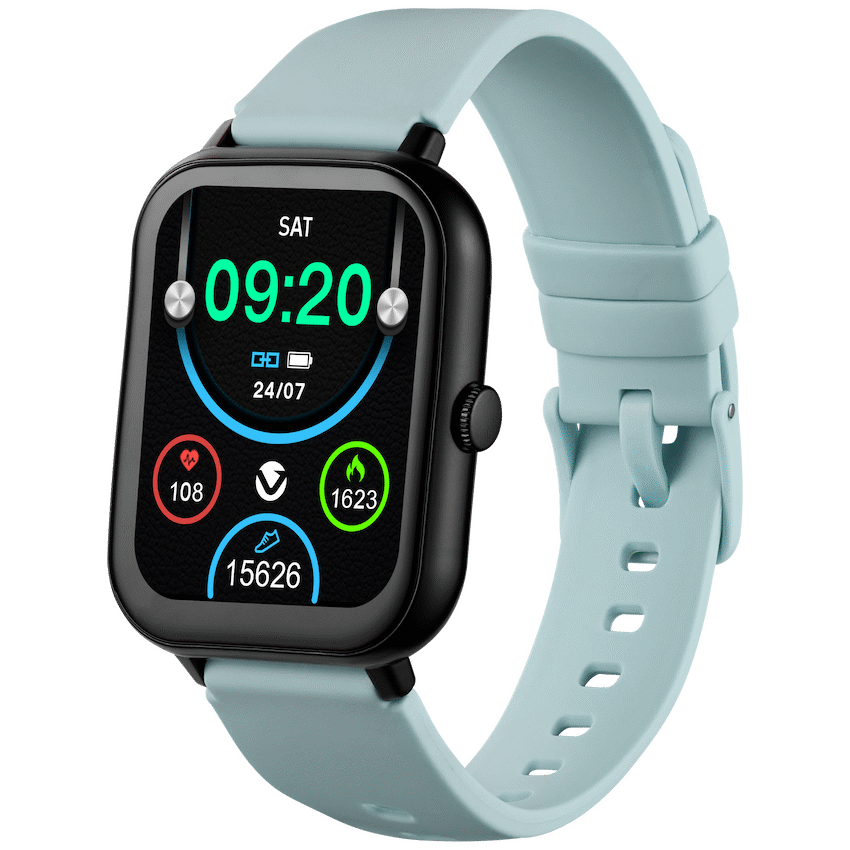 Volkano Wearables Volkano Chroma Series Smartwatch with Teal Strap