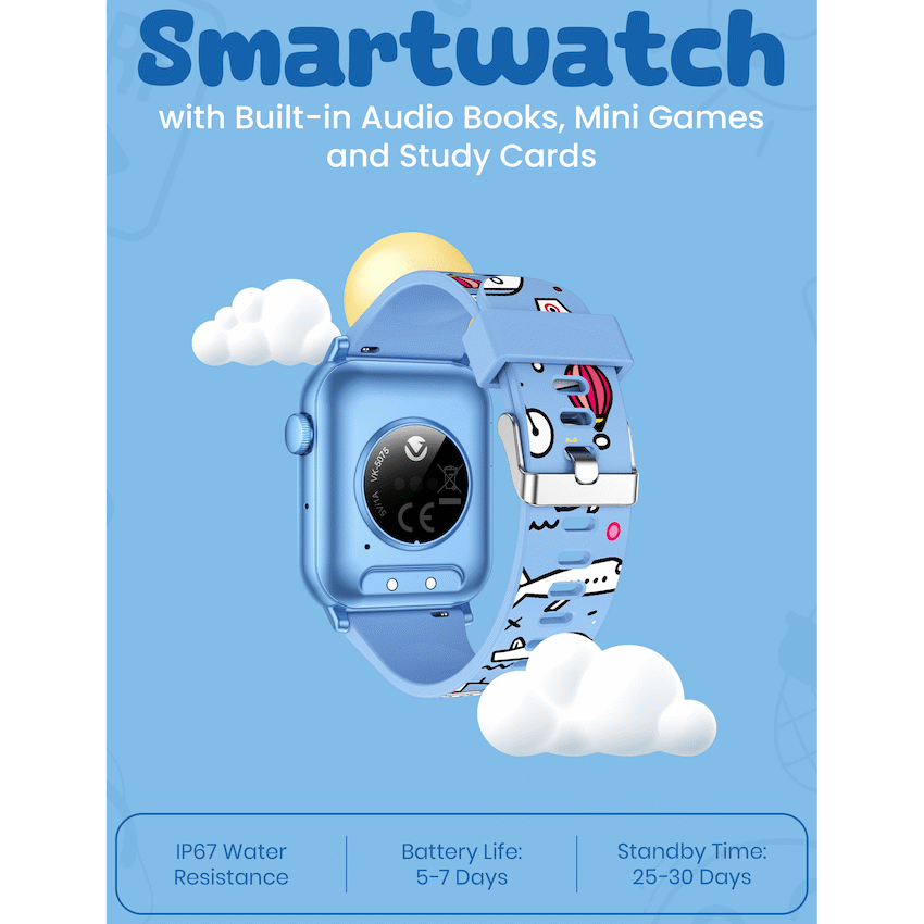 Volkano Wearables Volkano Fizz Kids Watch - Blue