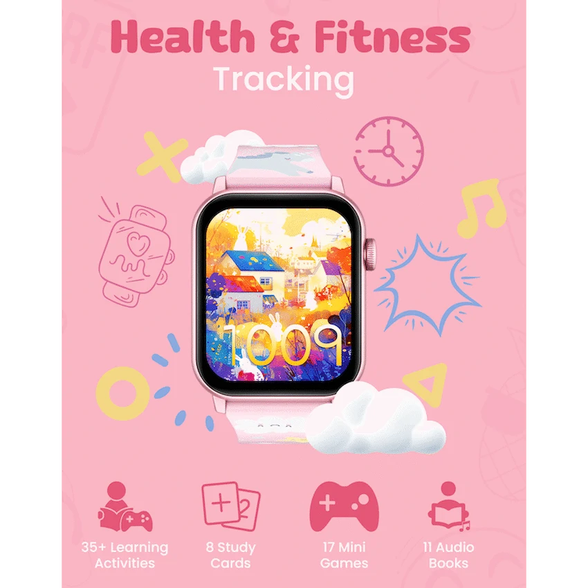 Volkano Wearables Volkano Fizz Kids Watch -  Pink