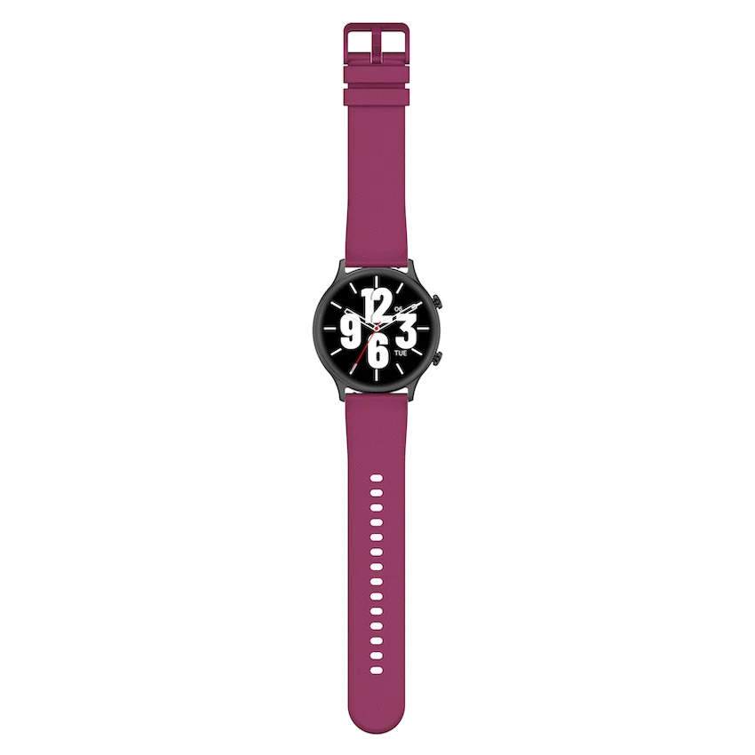 Volkano Wearables Volkano Halo Series Smartwatch - Burgundy