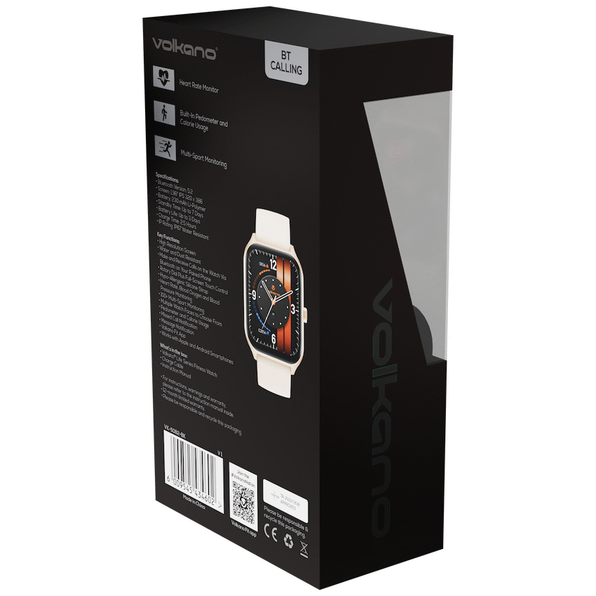 Volkano Wearables Volkano Life Series Smart Watches - Gold