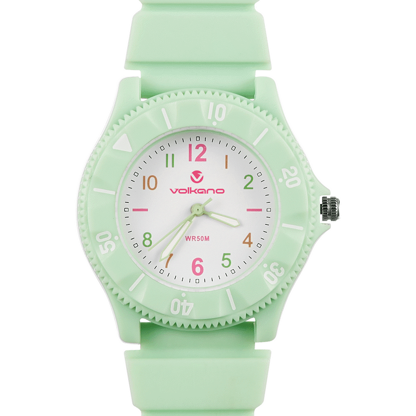 Volkano Wearables Volkano Mallow Series Kids Analogue Watch - Green