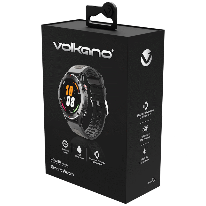 Volkano Wearables Volkano Power Series Smart Watch - Black