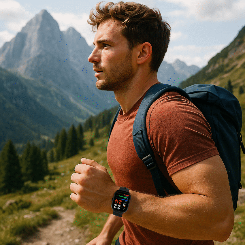 Volkano Wearables Volkano Spirit Series Smart Watch - Black