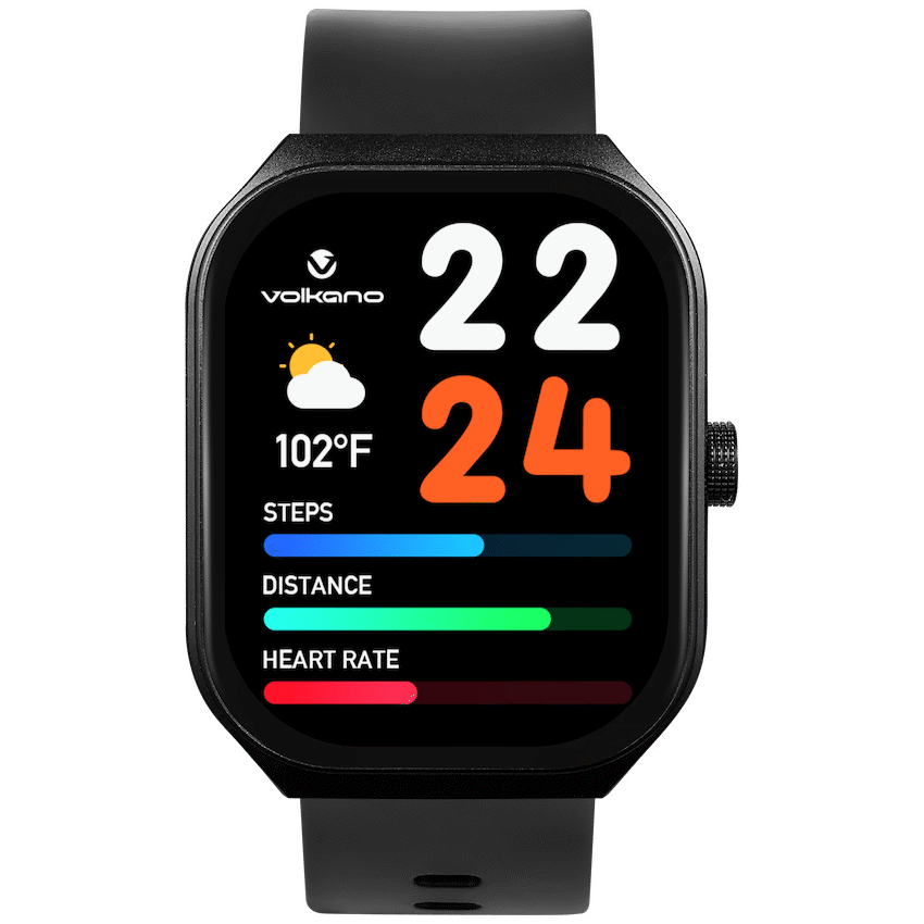 Volkano Wearables Volkano Spirit Series Smart Watch - Black
