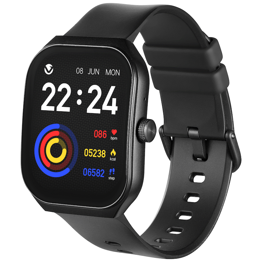 Volkano Wearables Volkano Spirit Series Smart Watch - Black