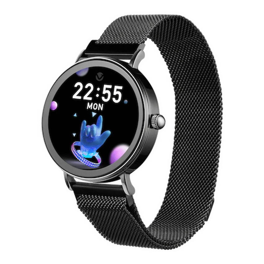 Volkano Wearables Volkano Valencia Series Ladies Smart Watch - Black