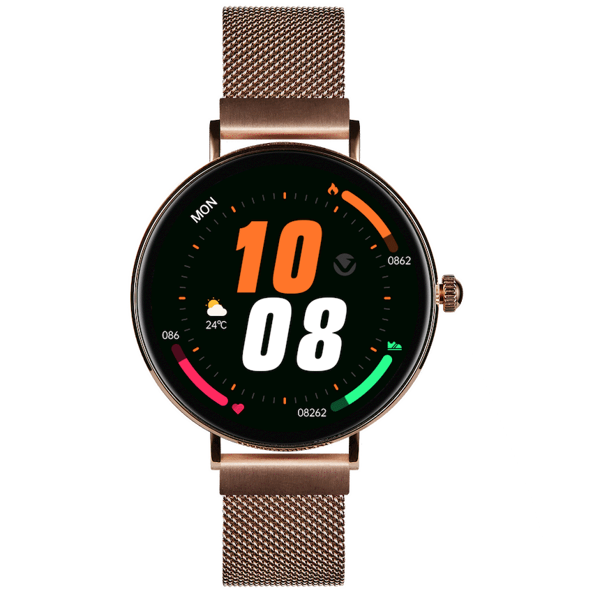 Volkano Wearables Volkano Valencia Series Ladies Smart Watch - Rose Gold
