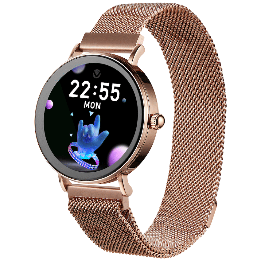 Volkano Wearables Volkano Valencia Series Ladies Smart Watch - Rose Gold