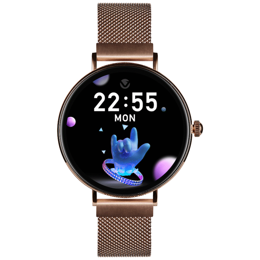 Volkano Wearables Volkano Valencia Series Ladies Smart Watch - Rose Gold