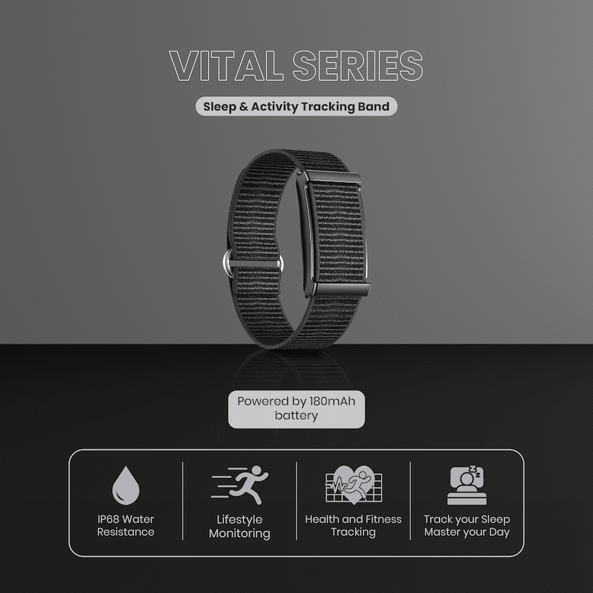 Volkano Wearables Volkano Vital Series Sleep & Activity Tracking Band