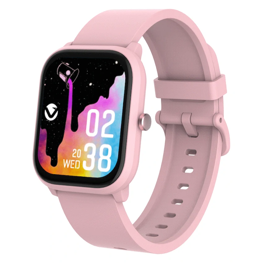 Volkano Wearables Volkano Vivo Series Kids Smart Watch - Pastel Pink