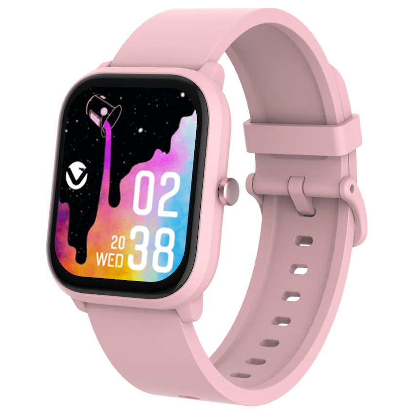 Volkano Wearables Volkano Vivo Series Kids Smart Watch - Pastel Pink
