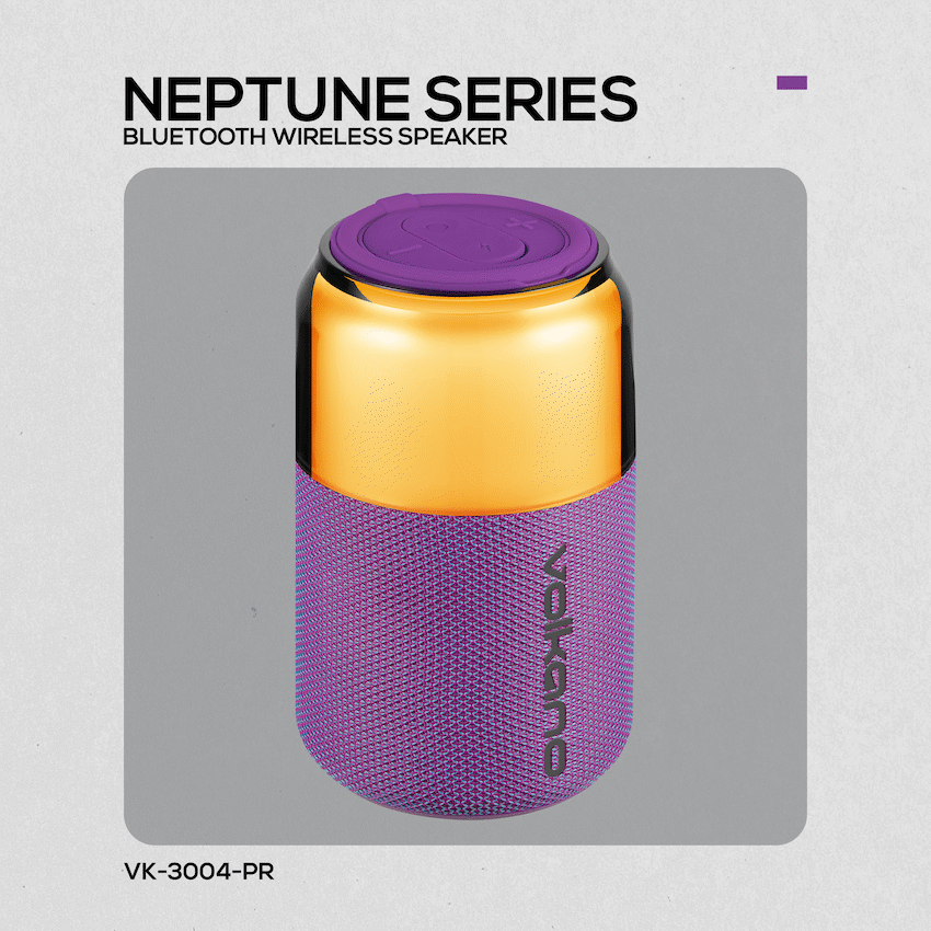 VolkanoX Audio Volkano Neptune Bluetooth Wireless Speaker - Purple