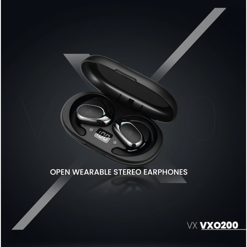 VolkanoX Audio Volkano X VXO200 Open Wearable Stereo Earphones  - Black