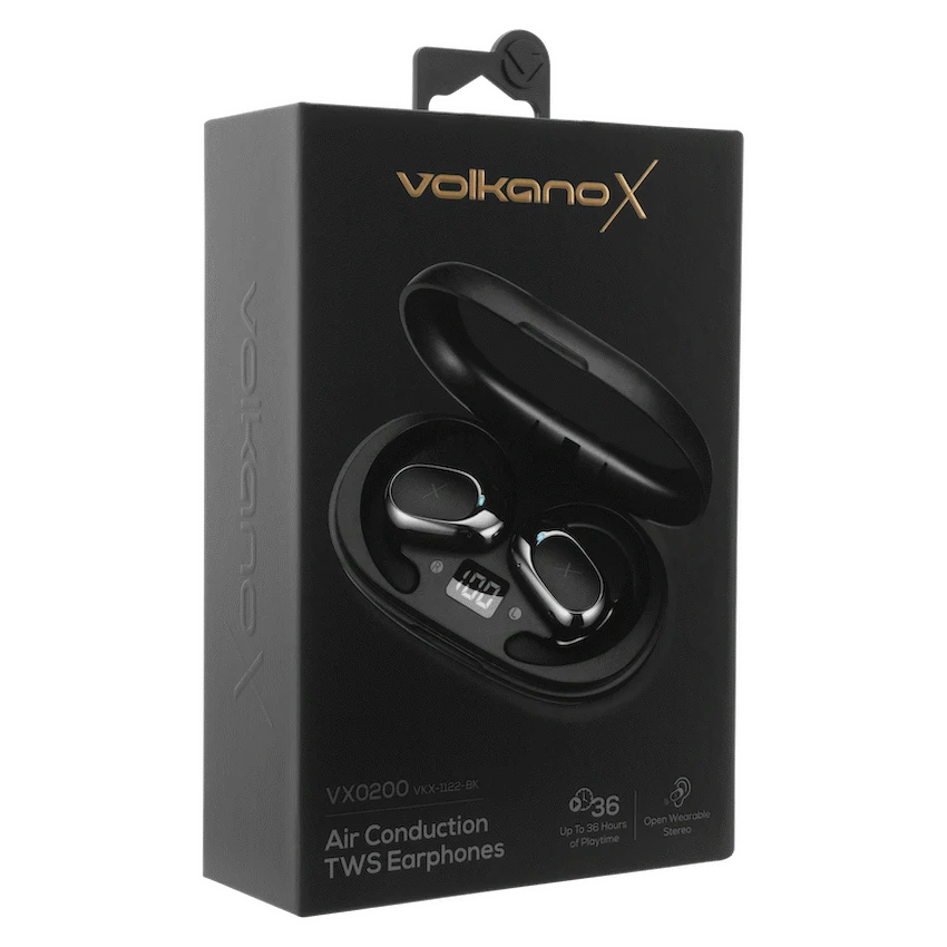 VolkanoX Audio Volkano X VXO200 Open Wearable Stereo Earphones  - Black
