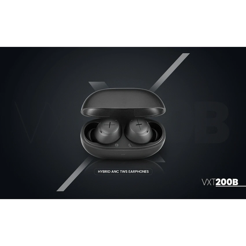 VolkanoX Audio Volkano X VXT200B True Wireless Earphones with Hybrid Active Noise Cancelling
