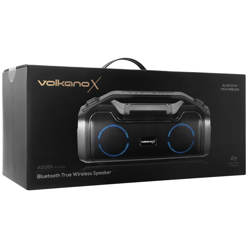 VolkanoX Audio VolkanoX Adder Series Bluetooth Speaker - Black